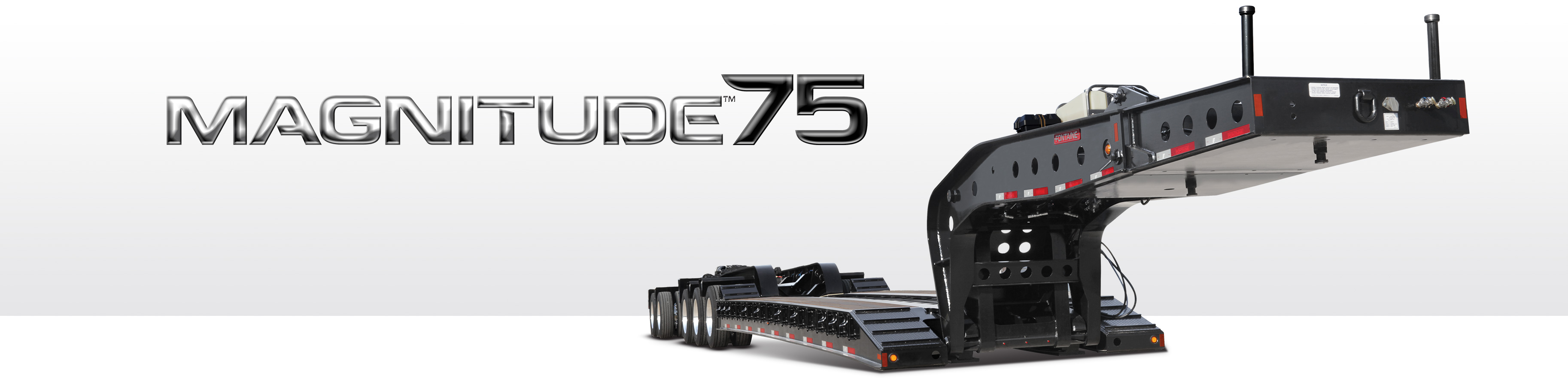 Magnitude 75 ton capacity trailer